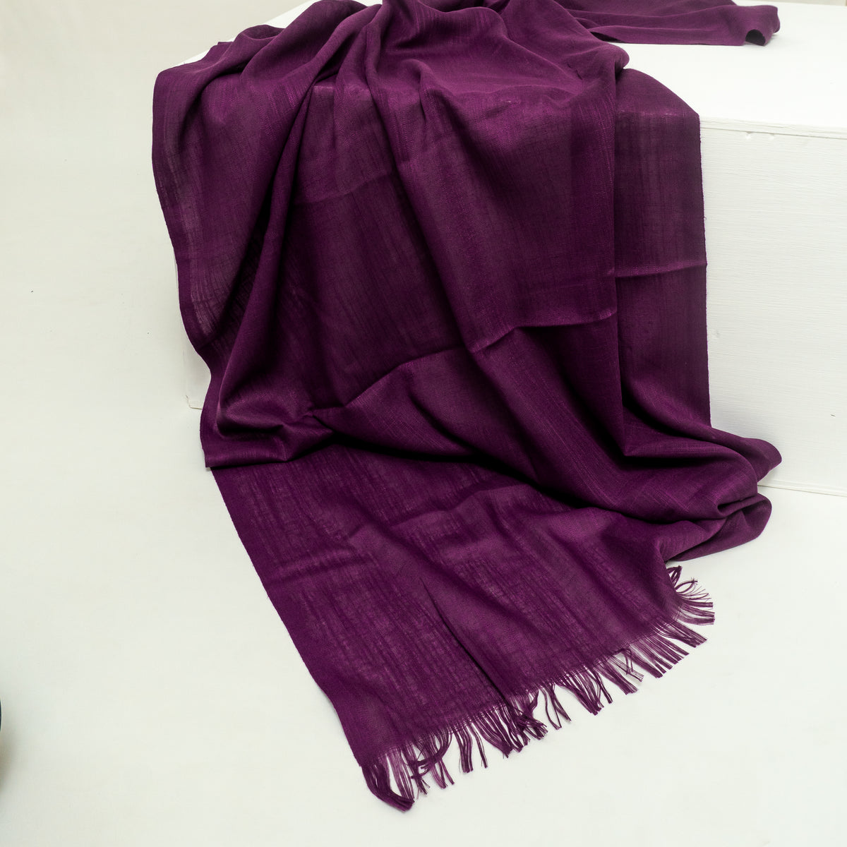 Turkish Lawn Hijab (Purple) – Alaya